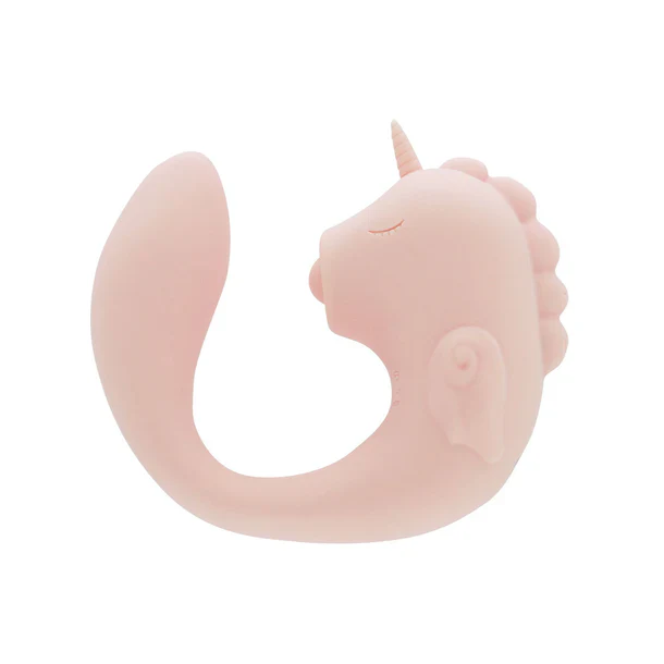 Unihorn C Horse Coral Throb Vibrator by Creative Concepts