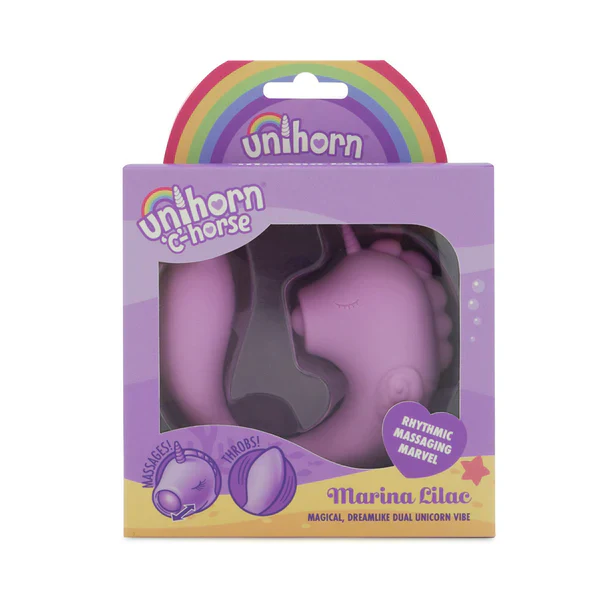 Unihorn C Horse Marina Lilac Vibrator by Creative Concepts - Image 2