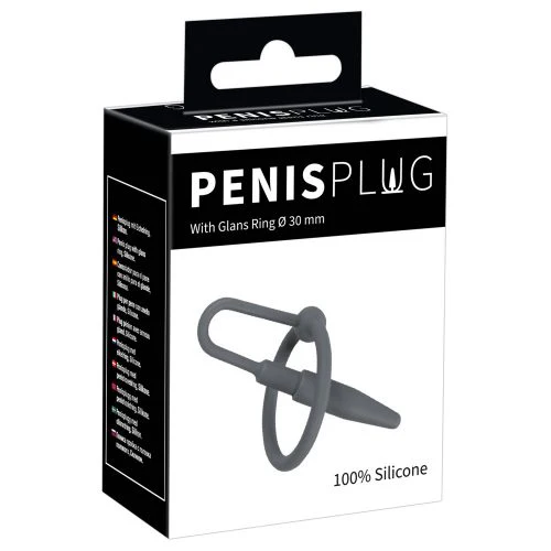 Urethral Penis Plug with Glans Ring by You2Toys