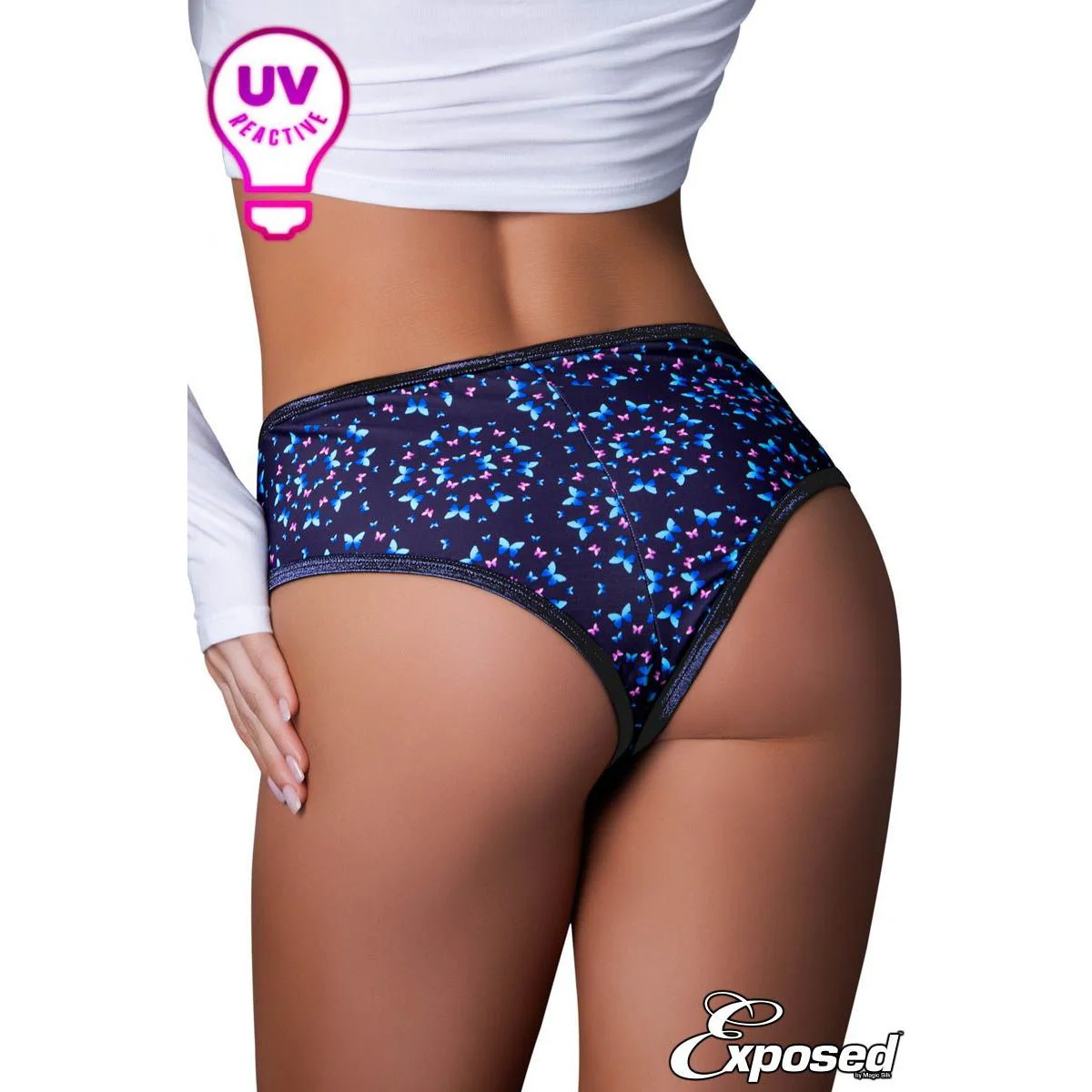 Uv Boyshorts Butterfly Panty by Magic Silk - Image 2