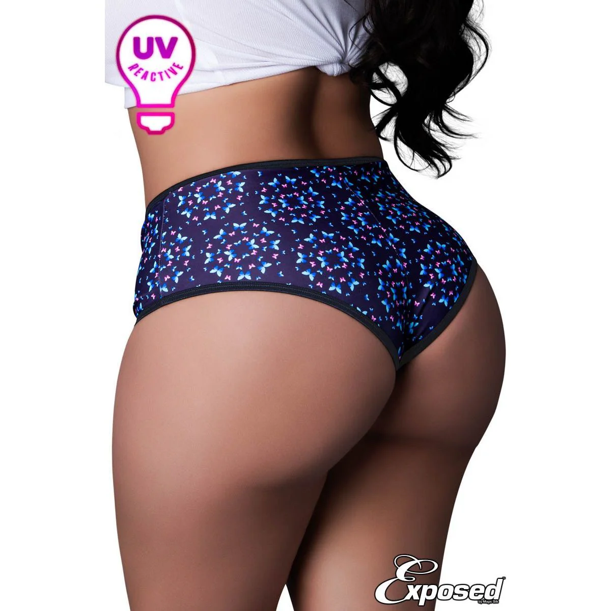 Uv Boyshorts Butterfly Panty by Magic Silk - Image 4