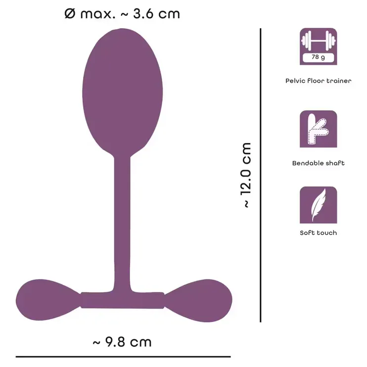 Vaginal Kegel Trainer with Bouncing Weights by You2Toys - Image 3