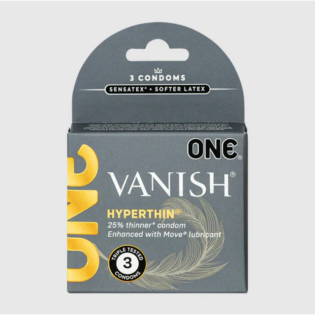 Vanish Hyperthin Condoms by One Condoms