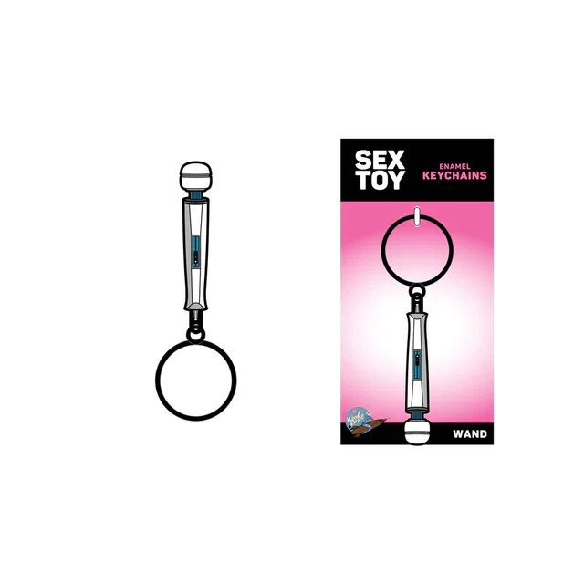 Wand Massager Keychain by Wood Rocket
