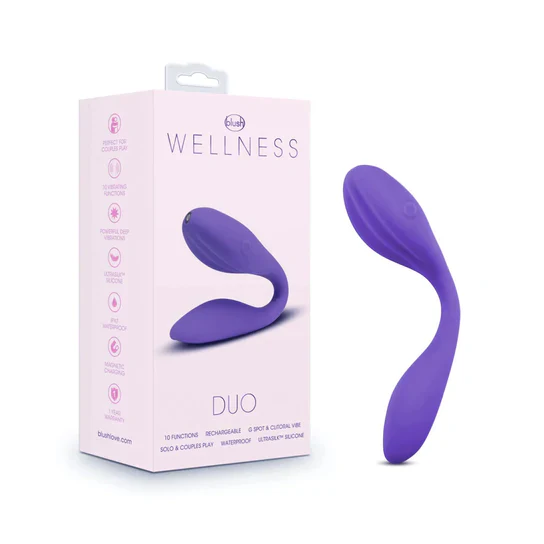 Wellness Duo Vibrator 6.5" by Blush Novelties