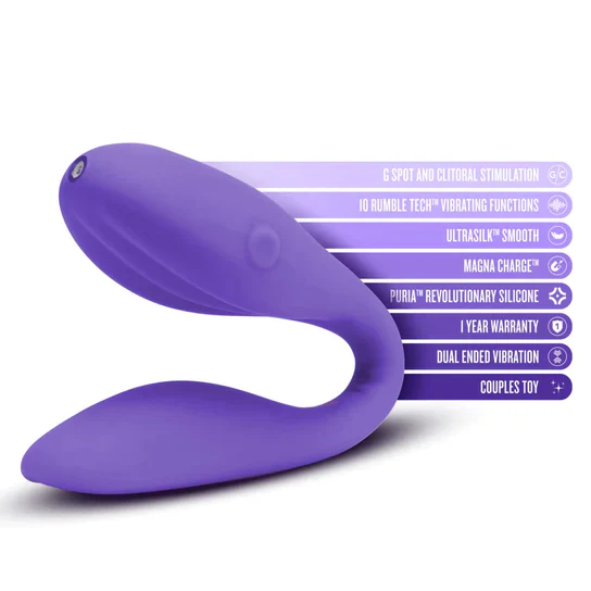 Wellness Duo Vibrator 6.5" by Blush Novelties - Image 2