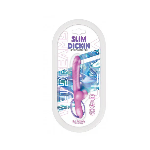 Wet Dreams Slim Dickin Vibrating Keychain by Hott Products