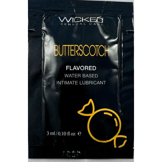 Wicked® Butterscotch Flavored Lubricant