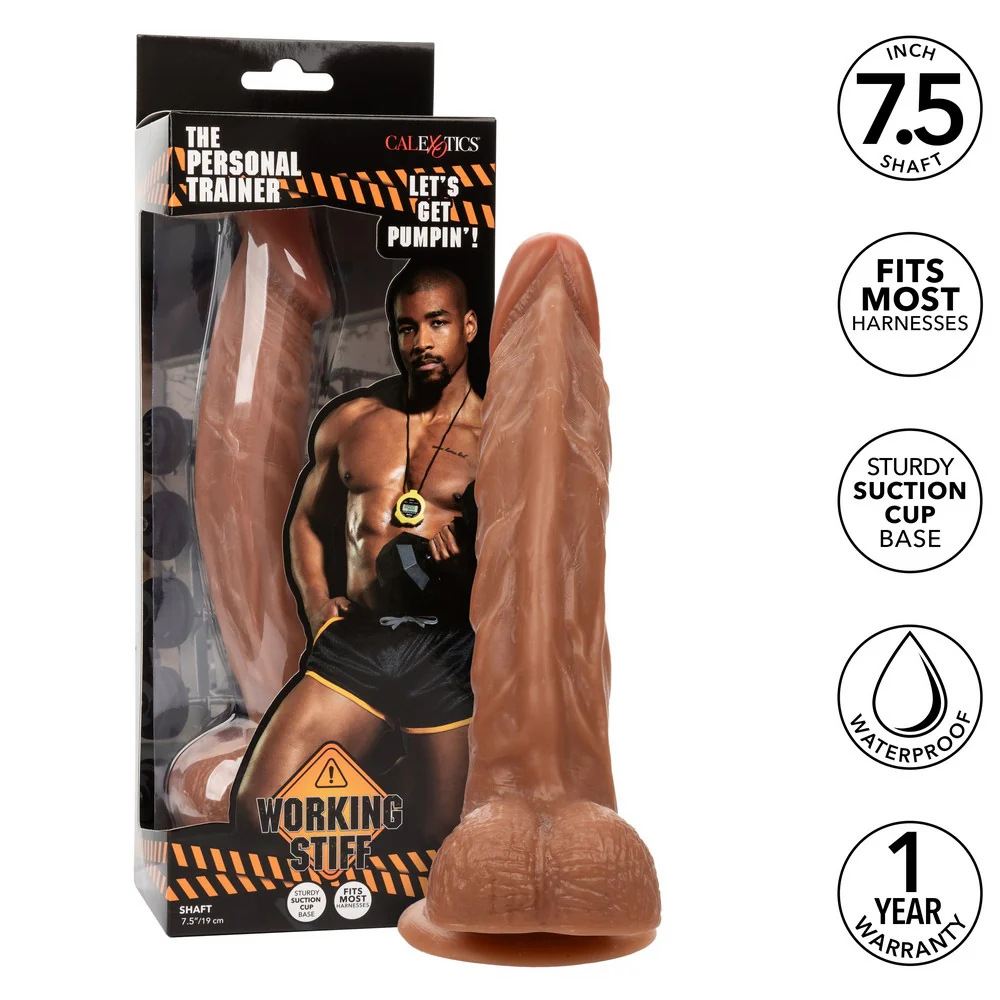 Working Stiff™ Personal Trainer 7.5" Dildo by Cal Exotics