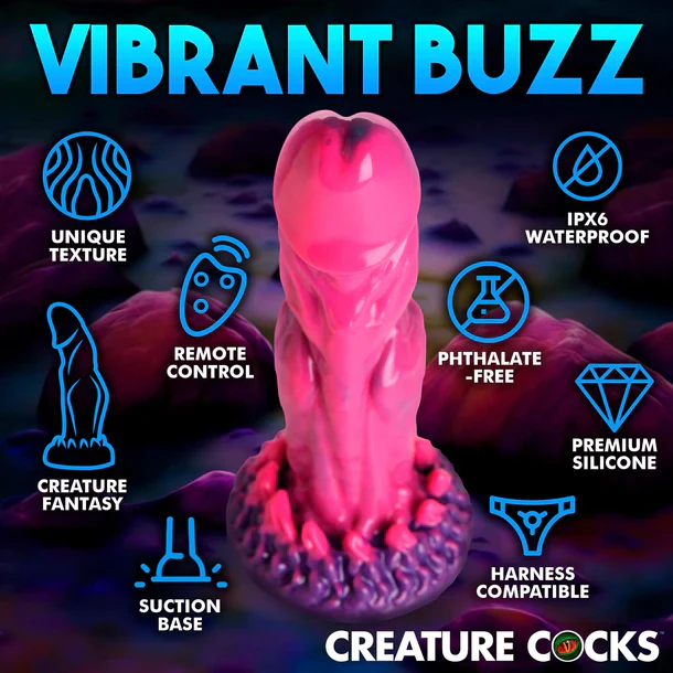 Xenox Vibrating Creature Cocks Dildo by XR - Image 3