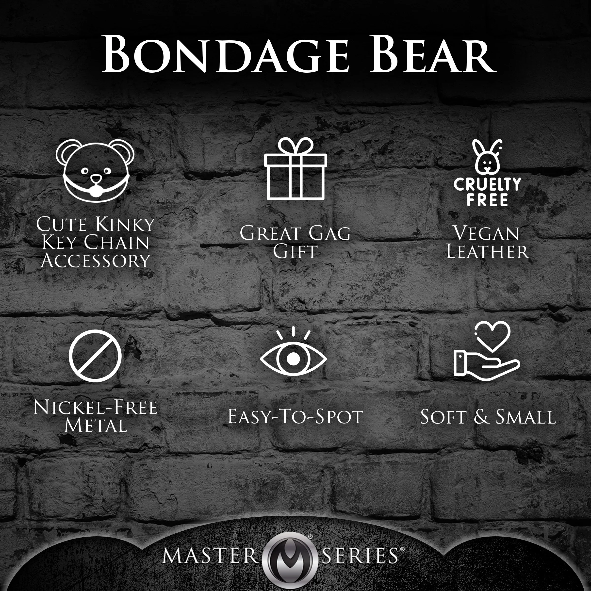 Bondage Bear Keychain Rope by XR - Image 3