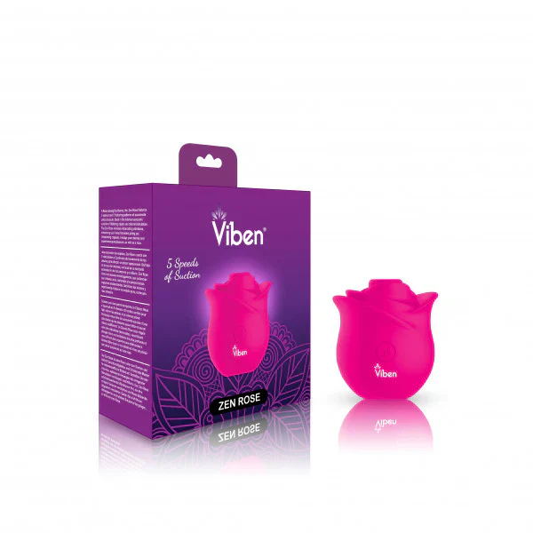 Zen Rose Clitoral Vibrator by Viben - Image 2