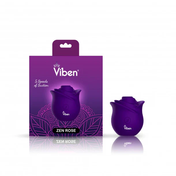 Zen Rose Clitoral Vibrator by Viben - Image 3